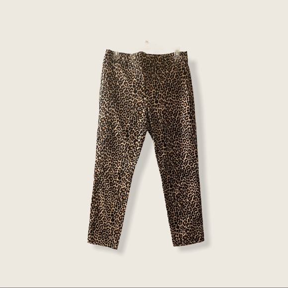 J. Crew Pants - Jcrew leopard winni pant
